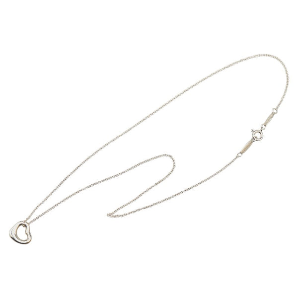 ティファニー オープンハート ネックレス SV925 シルバー レディース TIFFANY&Co. 【中古】