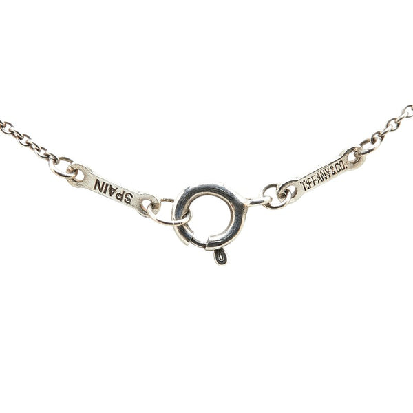 ティファニー オープンハート ネックレス SV925 シルバー レディース TIFFANY&Co. 【中古】
