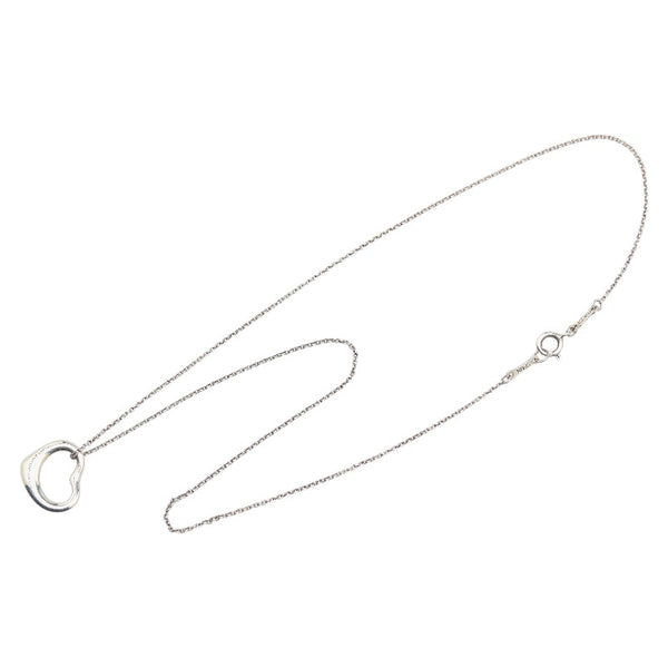 ティファニー オープンハート ネックレス SV925 シルバー レディース TIFFANY&Co. 【中古】