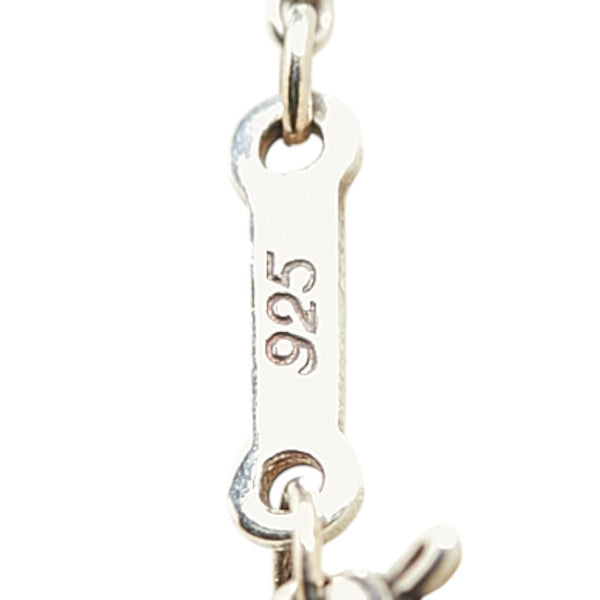 ティファニー オープンハート ネックレス SV925 シルバー レディース TIFFANY&Co. 【中古】