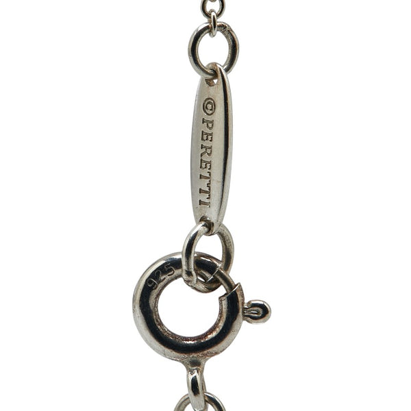 ティファニー オープンハート ネックレス シルバー SV925 シルバー レディース TIFFANY&Co. 【中古】