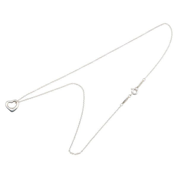 ティファニー オープンハート ネックレス シルバー SV925 シルバー レディース TIFFANY&Co. 【中古】