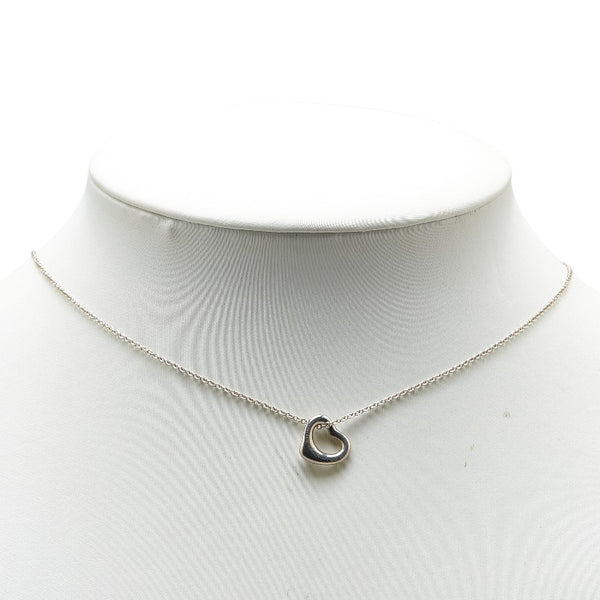 ティファニー オープンハート ネックレス シルバー SV925 シルバー レディース TIFFANY&Co. 【中古】