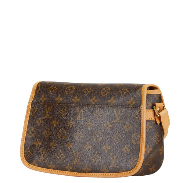ルイ ヴィトン モノグラム ソローニュ 斜め掛け ショルダーバッグ M42250 ブラウン PVC レザー レディース LOUIS VUITTON 【中古】