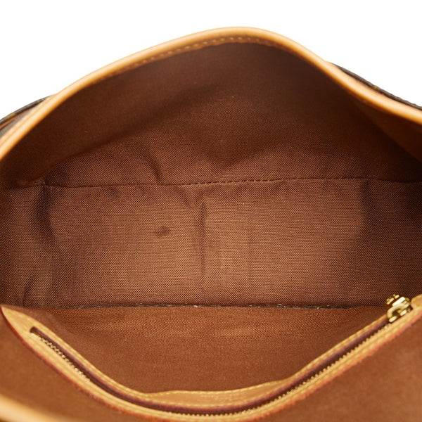 ルイ ヴィトン モノグラム ソローニュ 斜め掛け ショルダーバッグ M42250 ブラウン PVC レザー レディース LOUIS VUITTON 【中古】