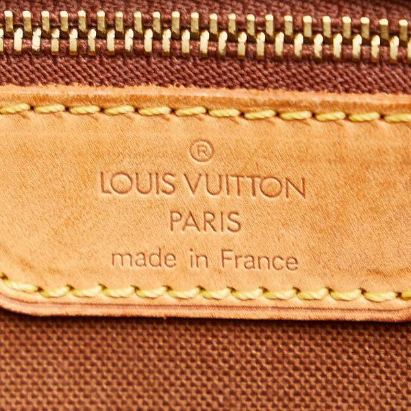 ルイ ヴィトン モノグラム カバメゾ ショルダーバッグ トートバッグ  M51151 ブラウン PVC レザー レディース LOUIS VUITTON 【中古】