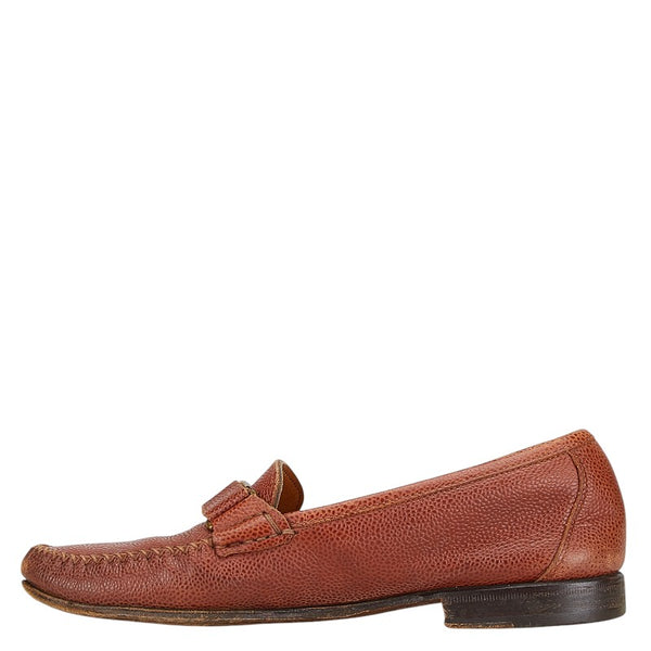 サルヴァトーレフェラガモ ヴァラ ローファー サイズ：6 ブラウン レザー レディース Salvatore Ferragamo 【中古】