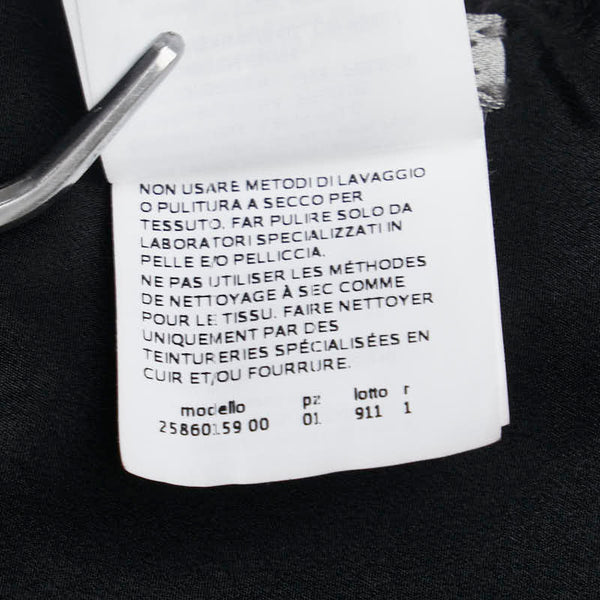 マックスマーラ SPORTMAX マフラー レッド グレー ラビットファー レディース MAX MARA 【中古】