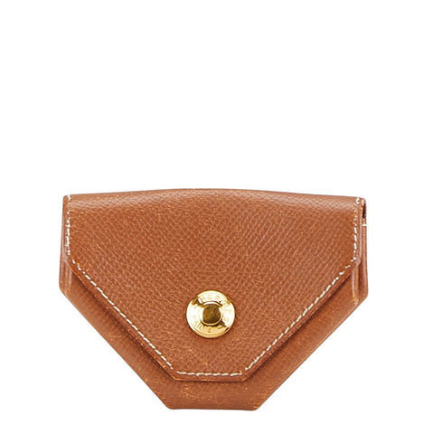 エルメス ル ヴァンキャトル コインケース 小銭入れ ブラウン クシュベル レディース HERMES 【中古】