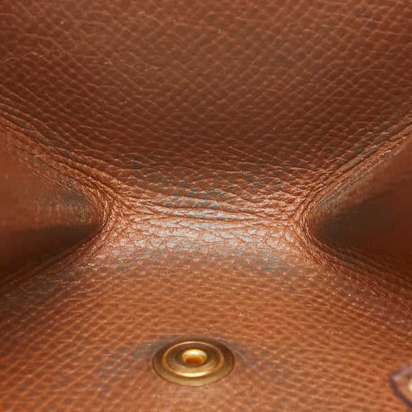 エルメス ル ヴァンキャトル コインケース 小銭入れ ブラウン クシュベル レディース HERMES 【中古】