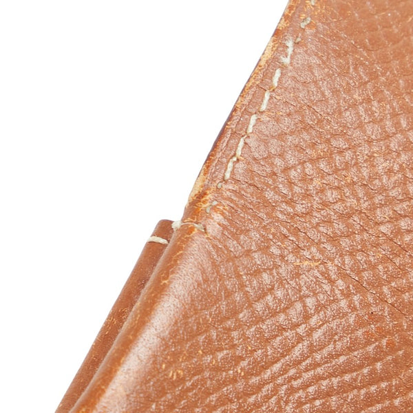 エルメス ル ヴァンキャトル コインケース 小銭入れ ブラウン クシュベル レディース HERMES 【中古】