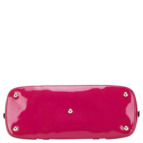 グッチ グッチシマ ハンドバッグ ショルダーバッグ 2WAY 309617 ピンク エナメル レディース GUCCI 【中古】