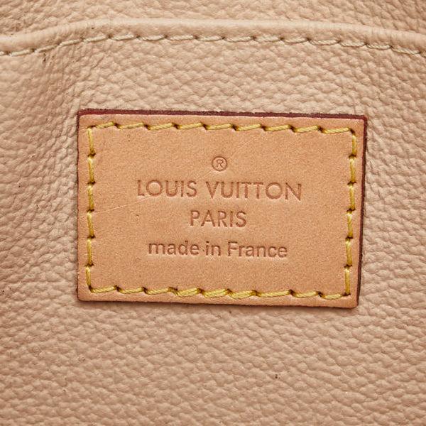 ルイ ヴィトン モノグラム ポシェット コスメティック ポーチ コスメポーチ M47515 ブラウン PVC レザー レディース LOUIS VUITTON 【中古】