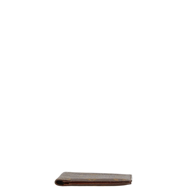 ルイ ヴィトン モノグラム ポルトシェキエ カルトクレディ 札入れ M62225 ブラウン PVC レディース LOUIS VUITTON 【中古】