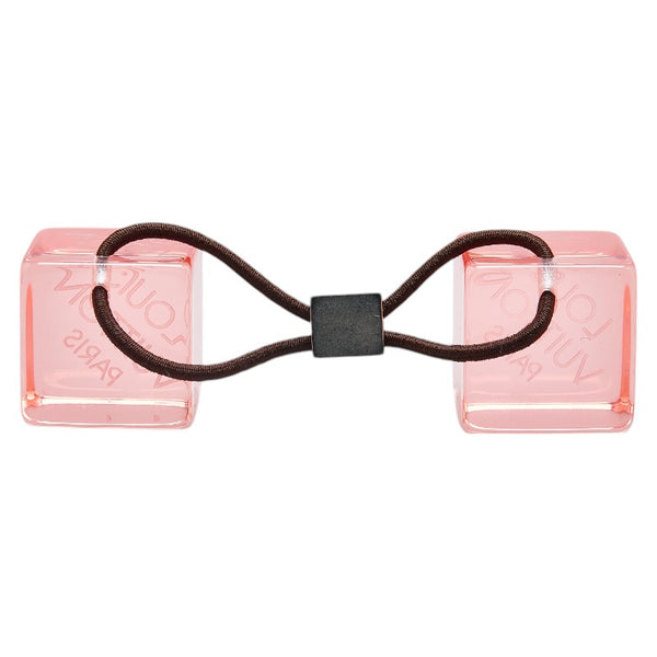 ルイ ヴィトン ヘアキューブ ヘアアクセサリー ヘアゴム R23534 ピンク プラスチック レディース LOUIS VUITTON 【中古】