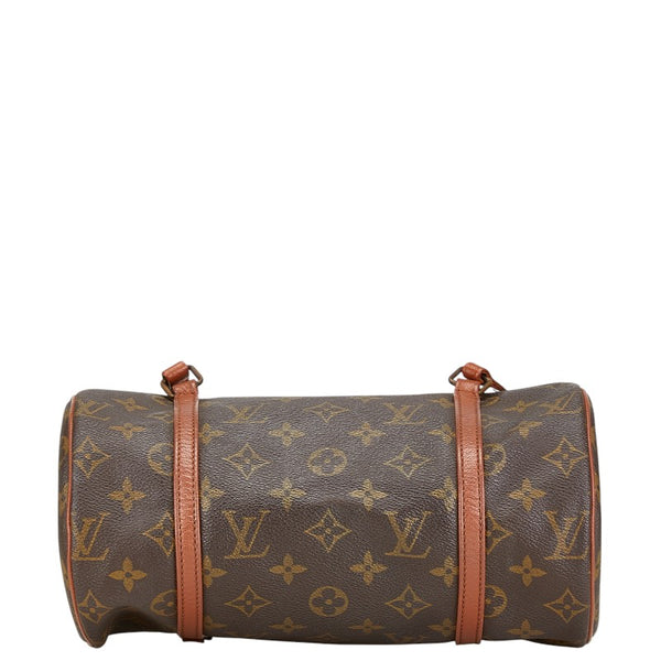 ルイ ヴィトン モノグラム パピヨン26 (旧) ハンドバッグ M51366 ブラウン PVC レザー レディース LOUIS VUITTON 【中古】