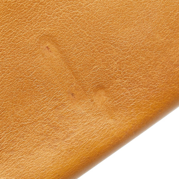 クロエ ラインストーン 長財布 ブラウン ゴールド レザー レディース Chloe 【中古】