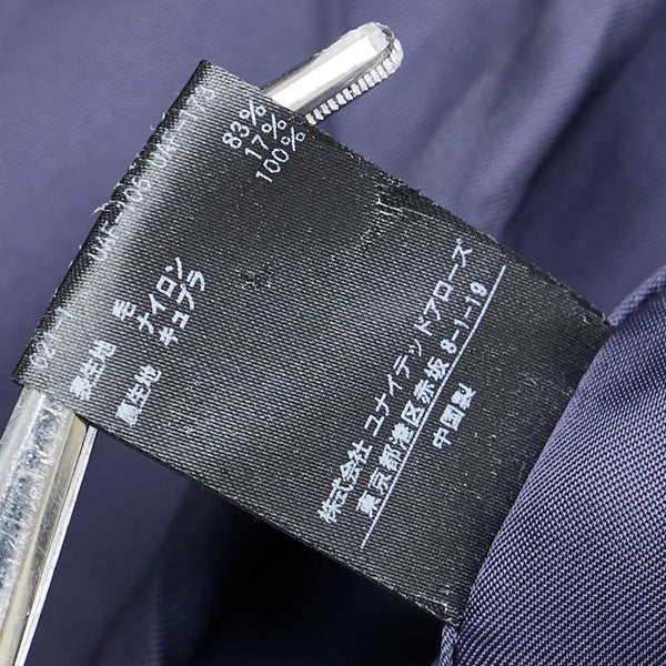 ユナイテッドアローズ コート サイズ：38 ネイビー ナイロン ウール キュプラ レディース UNITED ARROWS 【中古】