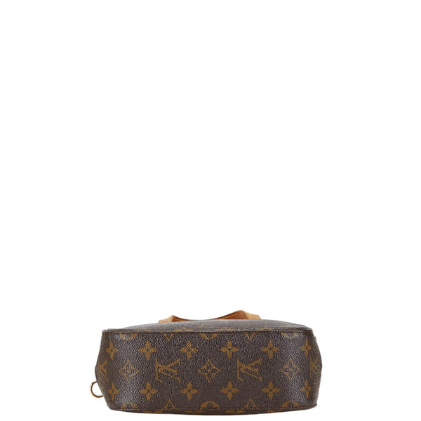 ルイ ヴィトン モノグラム スポンティーニ ハンドバッグ ショルダーバッグ 2WAY M47500 ブラウン PVC レザー レディース LOUIS VUITTON 【中古】