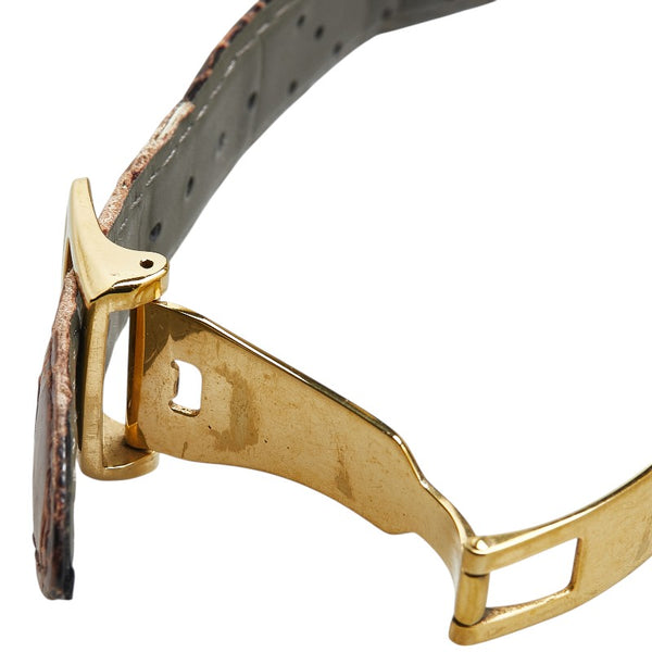 シチズン EXCEED ベルト（社外品） 腕時計 H430-T005705 TA クオーツ シルバー文字盤 メッキ メンズ CITIZEN 【中古】