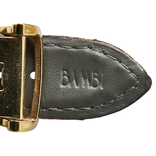 シチズン EXCEED ベルト（社外品） 腕時計 H430-T005705 TA クオーツ シルバー文字盤 メッキ メンズ CITIZEN 【中古】