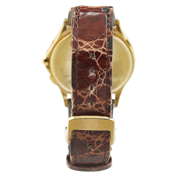 シチズン EXCEED ベルト（社外品） 腕時計 H430-T005705 TA クオーツ シルバー文字盤 メッキ メンズ CITIZEN 【中古】