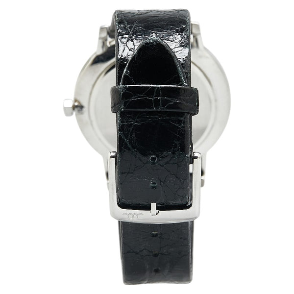 セイコー クレドール 腕時計 8J81-0AJ0 クオーツ ホワイト文字盤 ステンレススチール レザー メンズ SEIKO 【中古】