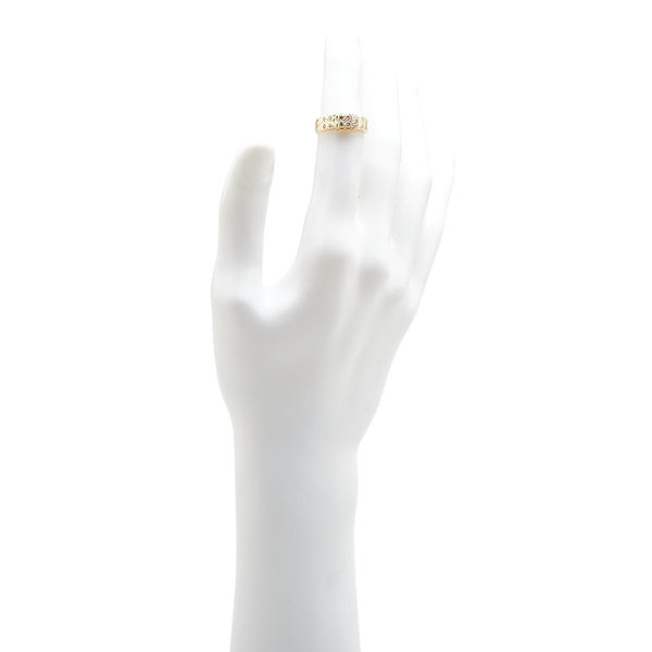 ノーブランド K18YG イエローゴールド ダイヤ0.50ct リング 指輪 レディース no brand 10.5号 【中古】