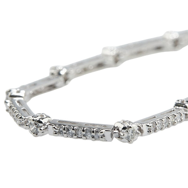 ノーブランド Pt850 プラチナ ダイヤ1.00ct ブレスレット レディース no brand 【中古】