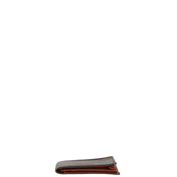 ルイ ヴィトン モノグラム ポルトバルール カルトクレディ 長財布 M61823 ブラウン PVC レザー レディース LOUIS VUITTON 【中古】