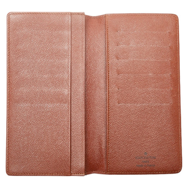 ルイ ヴィトン モノグラム ポルトバルール カルトクレディ 長財布 M61823 ブラウン PVC レザー レディース LOUIS VUITTON 【中古】