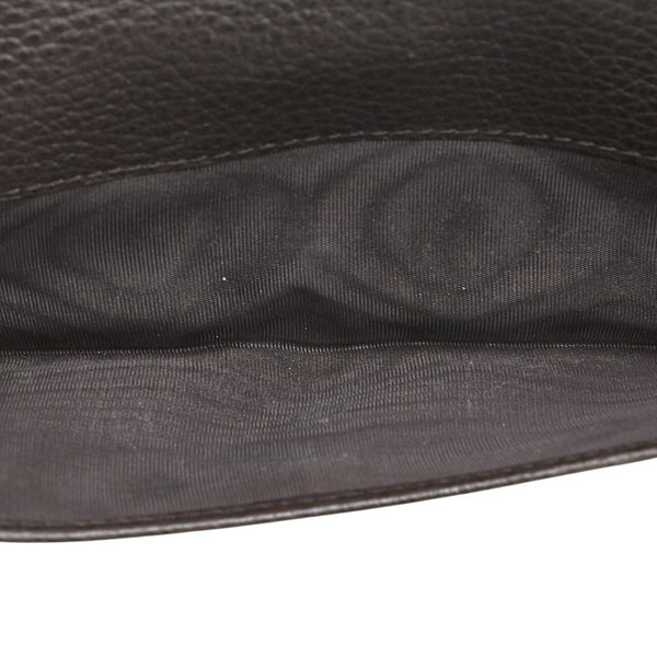 グッチ 二つ折り財布 231835 ブラウン レザー レディース GUCCI 【中古】