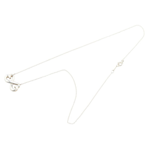 ティファニー ダブルラビングハート ネックレス SV925 シルバー レディース TIFFANY&Co. 【中古】