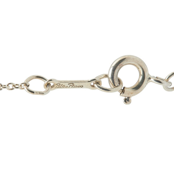 ティファニー ダブルラビングハート ネックレス SV925 シルバー レディース TIFFANY&Co. 【中古】