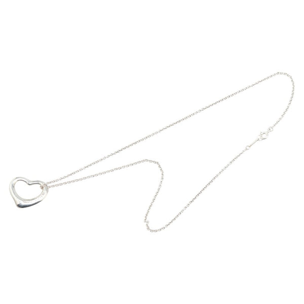 ティファニー オープンハート ネックレス SV925 シルバー レディース TIFFANY&Co. 【中古】