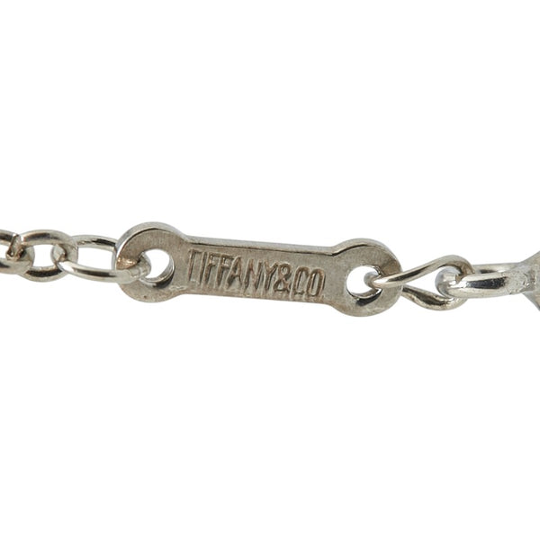 ティファニー オープンハート ネックレス SV925 シルバー レディース TIFFANY&Co. 【中古】