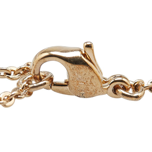 ディオール ロゴ ブレスレット ゴールド メッキ レディース Dior 【中古】