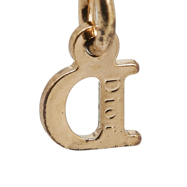 ディオール ロゴ ブレスレット ゴールド メッキ レディース Dior 【中古】