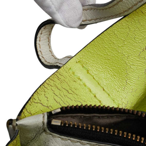 マークジェイコブス ショルダーバッグ ハンドバッグ 2WAY ホワイト レザー レディース MARC JACOBS 【中古】
