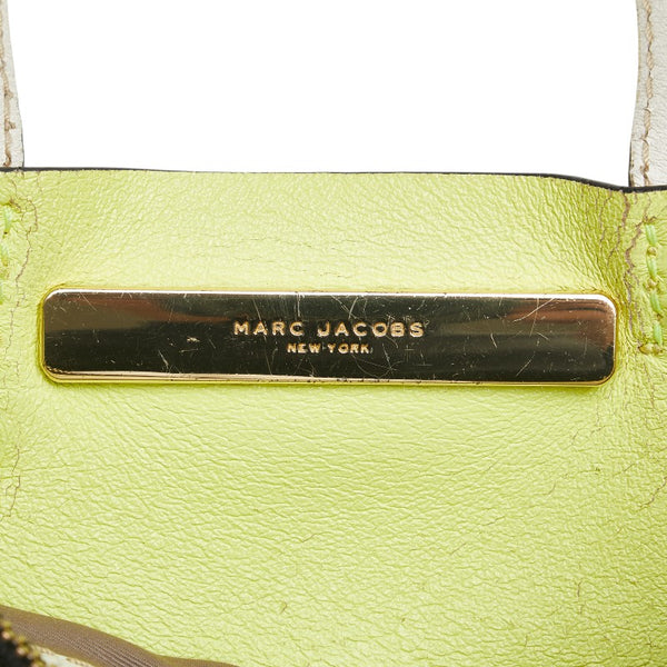 マークジェイコブス ショルダーバッグ ハンドバッグ 2WAY ホワイト レザー レディース MARC JACOBS 【中古】