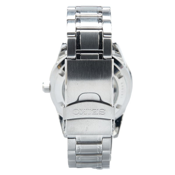 セイコー メカニカル 腕時計 4R36-05Z0 自動巻き ブラック文字盤 ステンレススチール メンズ SEIKO 【中古】