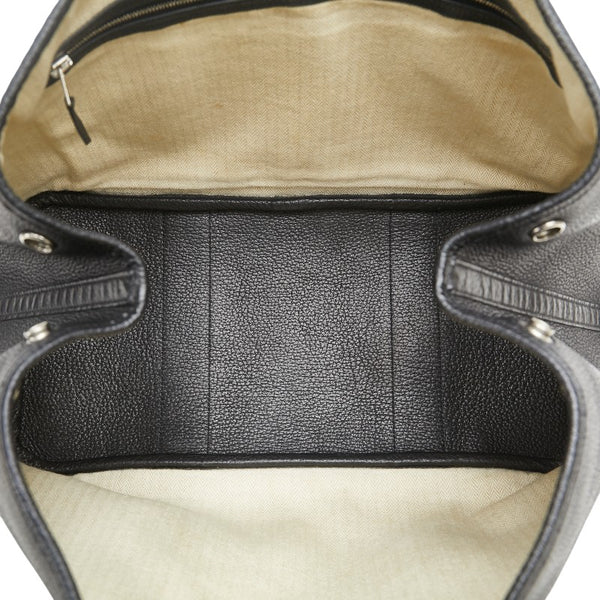 エルメス ガーデンパーティーPM トートバッグ ブラック ネゴンダ レディース HERMES 【中古】