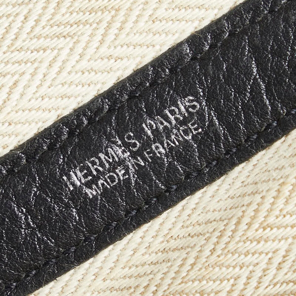 エルメス ガーデンパーティーPM トートバッグ ブラック ネゴンダ レディース HERMES 【中古】