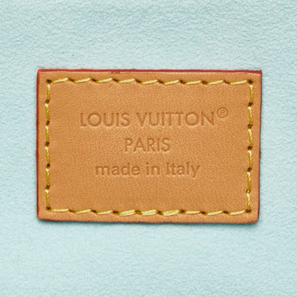 ルイ ヴィトン モノグラム タイル サングラス ポーチ GM メガネケース GI0835 ラグーンブルー PVC レザー レディース LOUIS VUITTON 【中古】