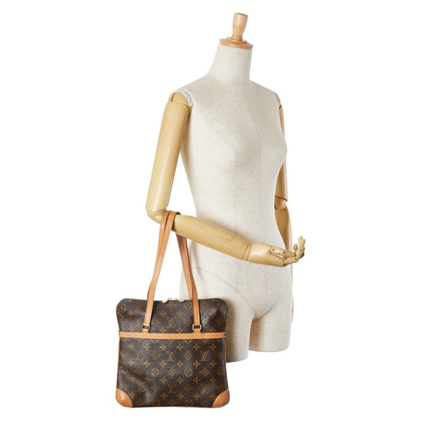 ルイ ヴィトン モノグラム クーサンGM ショルダーバッグ M51141 ブラウン PVC レザー レディース LOUIS VUITTON 【中古】
