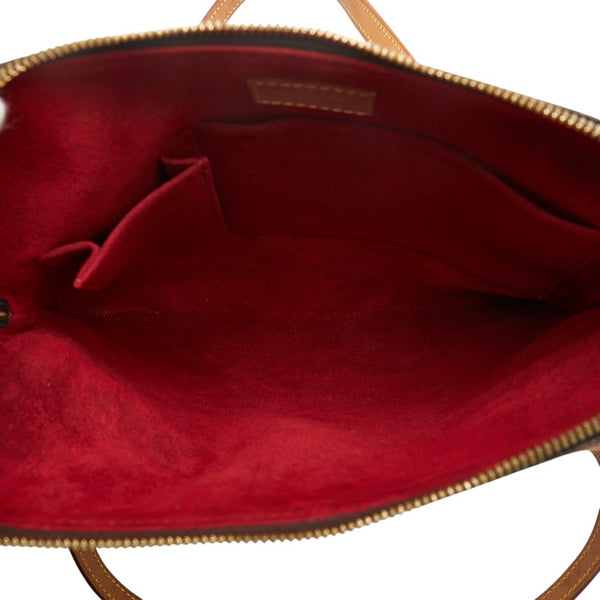 ルイ ヴィトン モノグラム クーサンGM ショルダーバッグ M51141 ブラウン PVC レザー レディース LOUIS VUITTON 【中古】