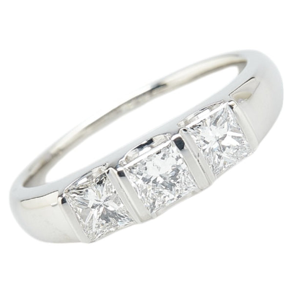 Pt900 プラチナ ダイヤ1.01ct リング 指輪 レディース 15.5号 【中古】