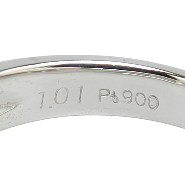 Pt900 プラチナ ダイヤ1.01ct リング 指輪 レディース 15.5号 【中古】