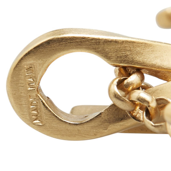 サルヴァトーレフェラガモ ガンチーニ チェーン ネックレス ゴールド メッキ レディース Salvatore Ferragamo 【中古】