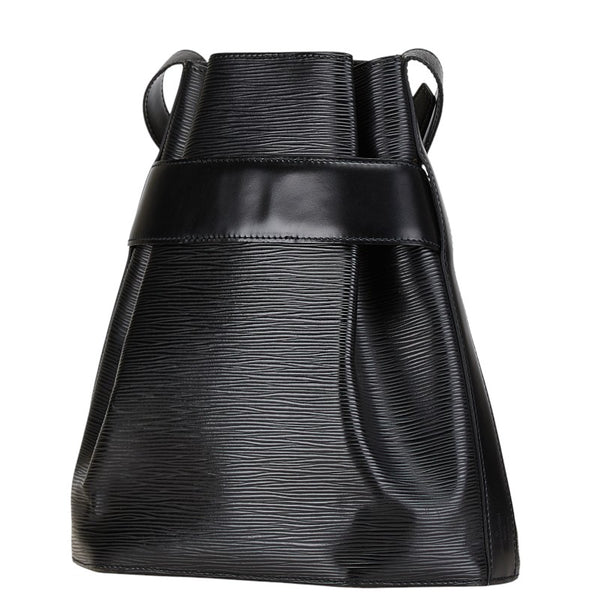 ルイ ヴィトン エピ サックデポールPM ショルダーバッグ M80157 ノワール ブラック レザー レディース LOUIS VUITTON 【中古】